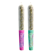 RIZZLERS - Twisters - Rainbow Booty + Bubba Bomb Infused Pre Roll