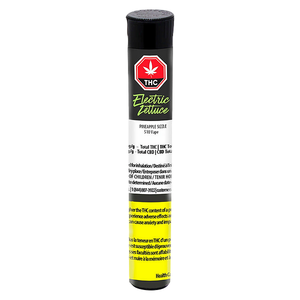 Electric Lettuce - Pineapple Sizzle 510 Thread Cartridge