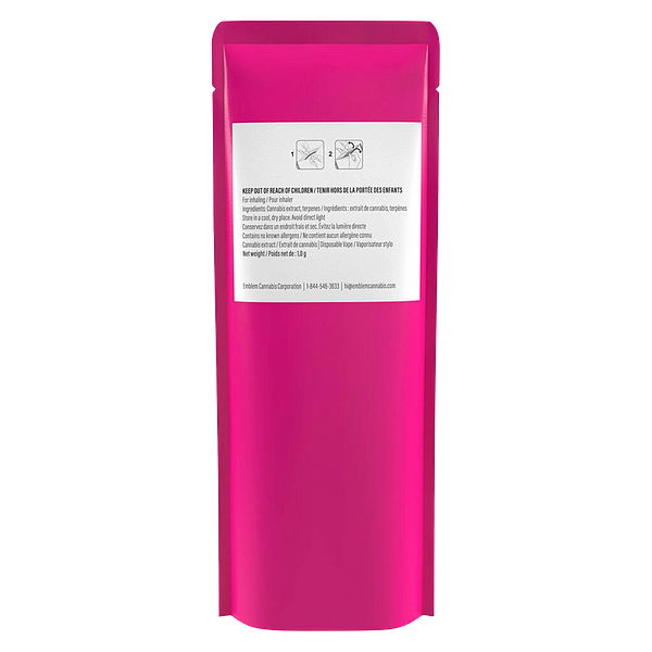 Platinum - Lemonberry 1:2 Balanced AIO Disposable Vape