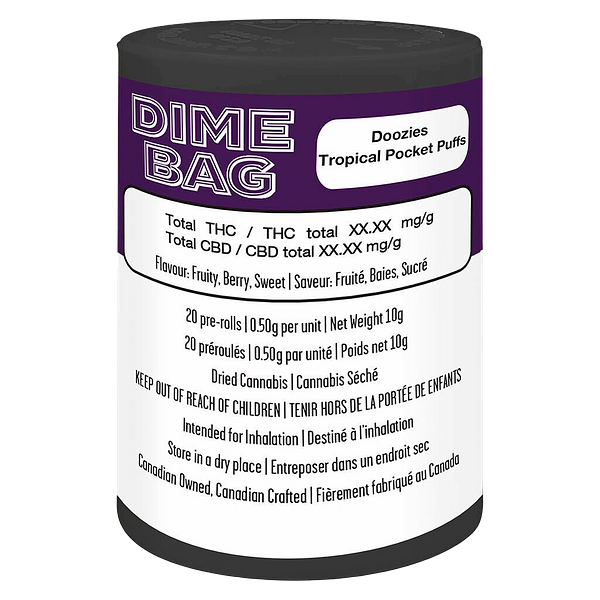 Dime Bag - Doozies Tropical Pocket Puffs Pre Roll