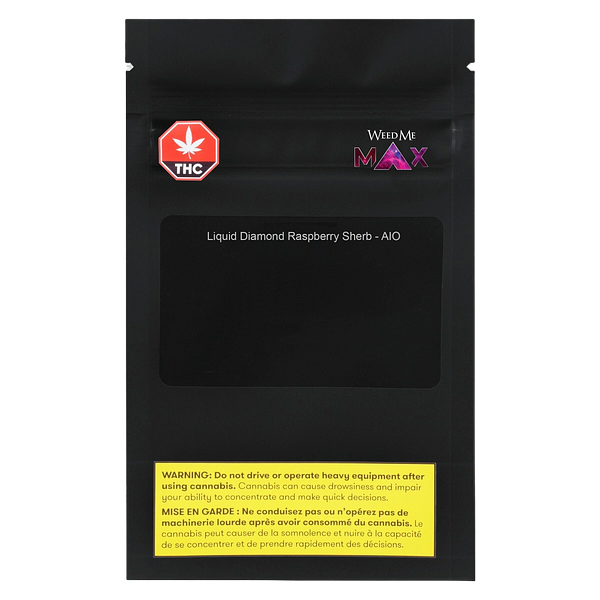 Weed Me Max - Liquid Diamond Raspberry Sherb - AIO