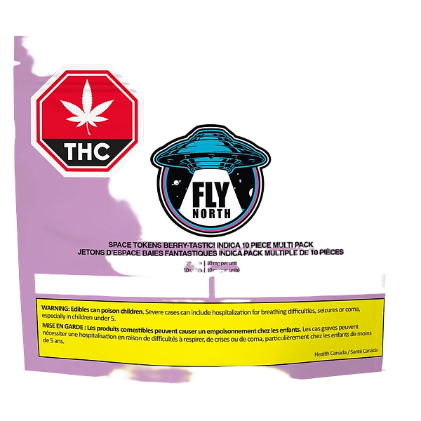 Fly North - Space Tokens Berry - Tastic! Indica Multi Pack