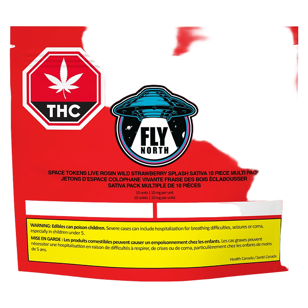 Fly North - Space Tokens Live Rosin Wild Strawberry Splash Sativa Multi