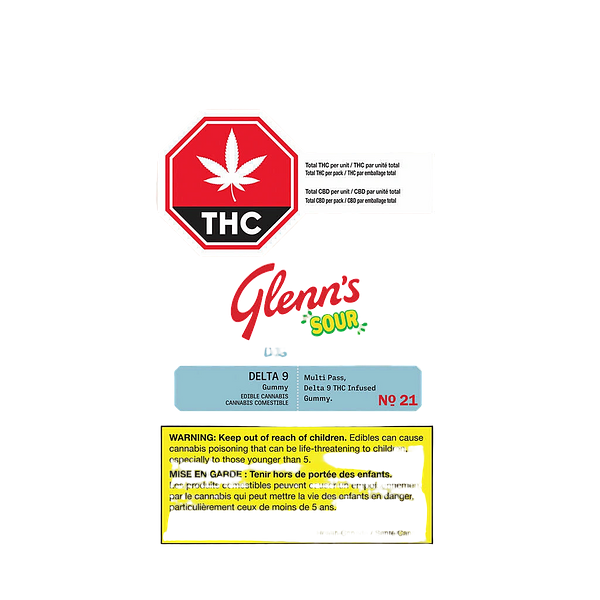 Glenn's - No.21 Distillate Delta 9 - Sour Mango