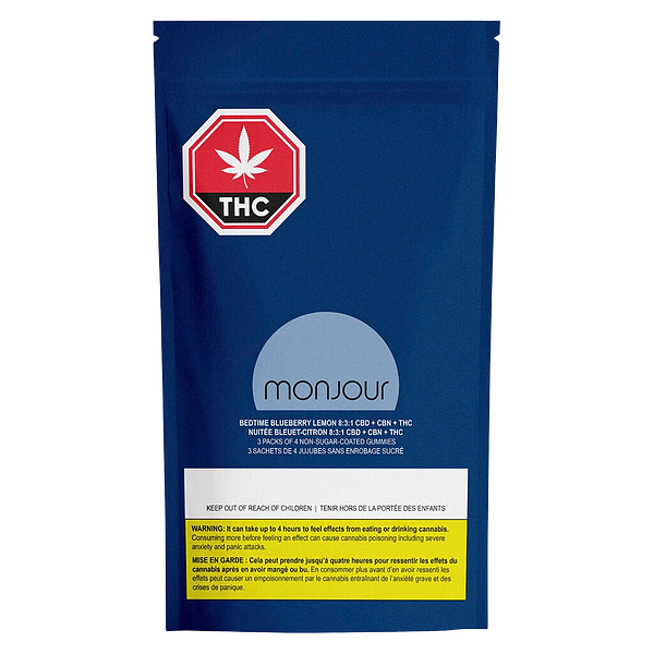 Monjour - CBN Bedtime Blueberry Lemon Multi-Pack