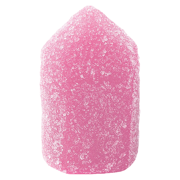 Queen of Bud - THC+CBD+CBG Rose Quartz Crystal Gummies (Pink Lemonade)