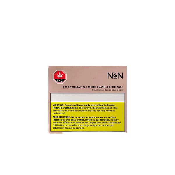 Noon & Night - Oat & Vanilla Fizz Bath Bomb
