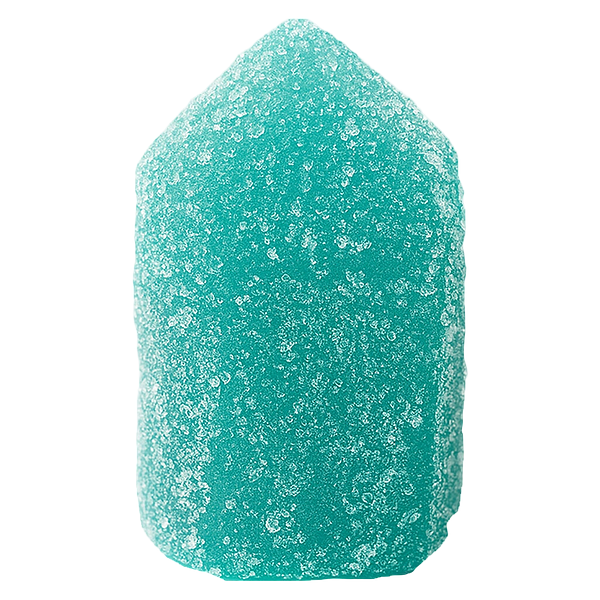 Queen of Bud - THC+CBN Blue Topaz Crystal Gummies (Blue Raspberry)