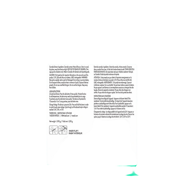 Tweed - Sour Green Apple Liquid Diamonds AIO