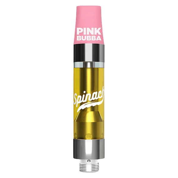 Spinach - Pink Bubba Liquid Diamonds 510 Thread Cartridge