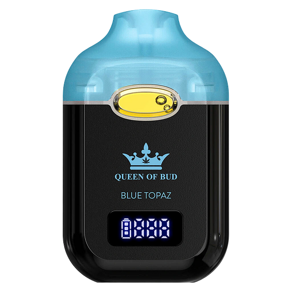 Queen of Bud - Blue Topaz Liquid Crystals All In One Vape
