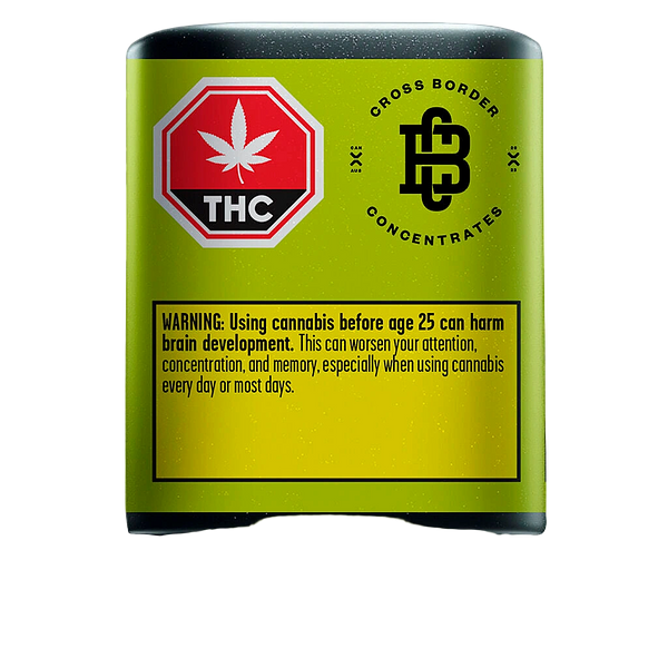 Cross Border Concentrates - Live Rosin Budder