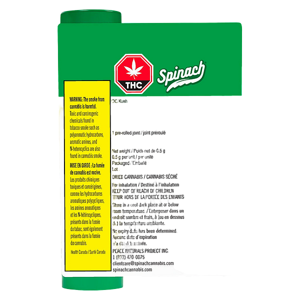 Spinach - OG Kush Pre-Rolls