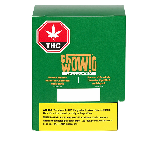 Chowie Wowie - Peanut Butter Balanced Chocolate Multi-Pack
