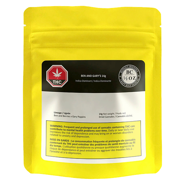 BC 1/2 OZ - Ben and Gary's