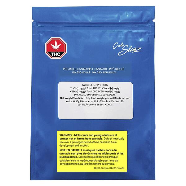 Cali Slimz - Fritter Glitter Pre-roll image 2