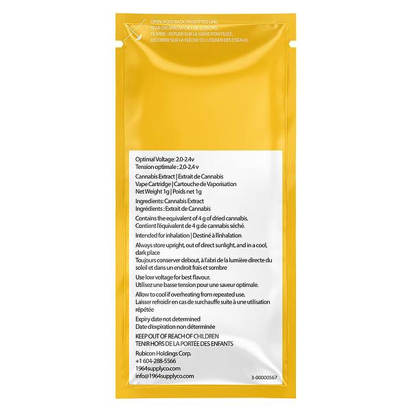 1964 - LA Kush FSE Resin 510 Thread Cartridge image 3