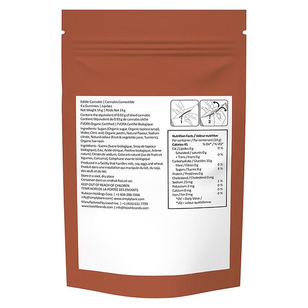 Simply Bare - Hollywood Mac Organic Live Rosin Gummies image 3