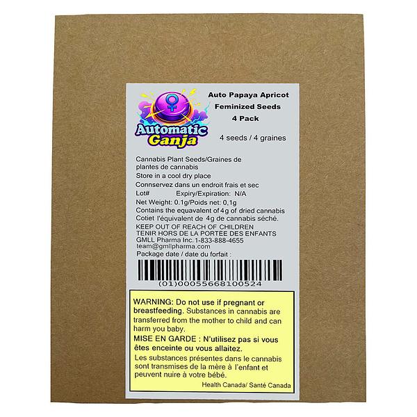 Automatic Ganja - Auto Papaya Apricot Feminized Seeds image 2