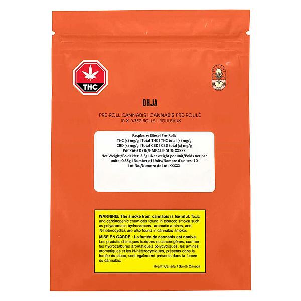 OHJA - Raspberry Diesel Pre Roll image 2