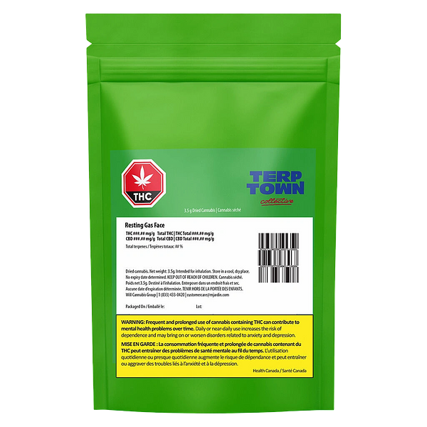 Terp Town Collective - Resting Gas Face