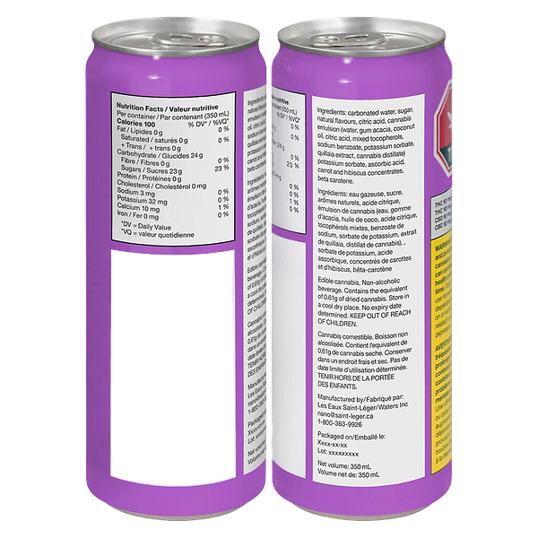 Cookies x Green Monké - Hawaiian Rain Cannabis-Infused Carbonated Beverage