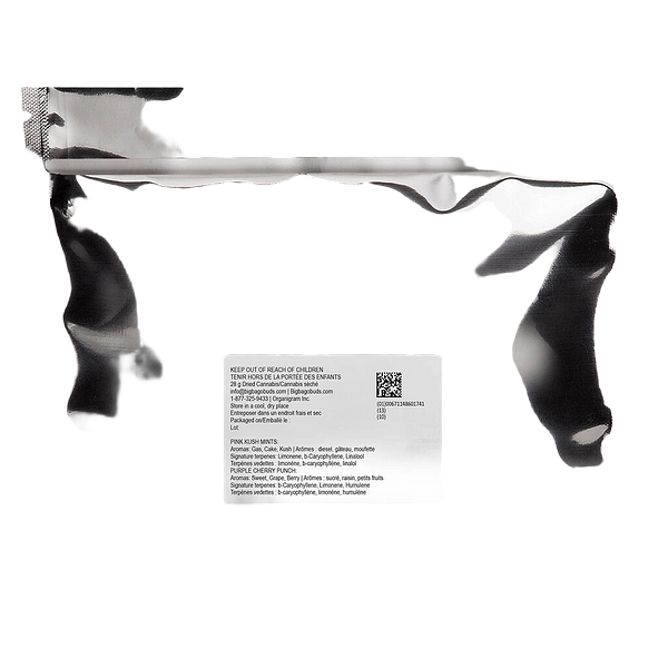 Big Bag O' Buds - Comboz: Pink Kush Mints + Purple Cherry Punch