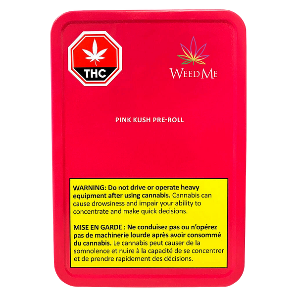 Weed Me - Pink Kush Pre Roll