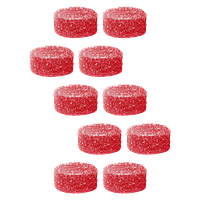 Edison Sonics - Red Razz Chiller Multi-Pack 50 THC:CBD Gummies