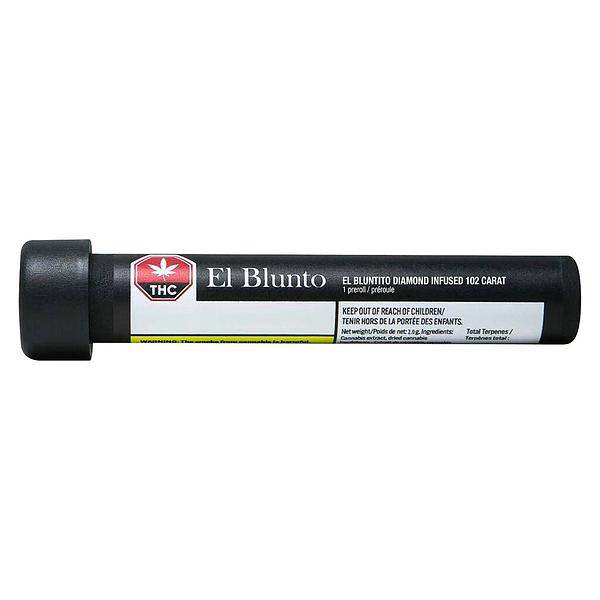 El Blunto - El Bluntito Diamond Infused 102 Carat Pre Roll image 2