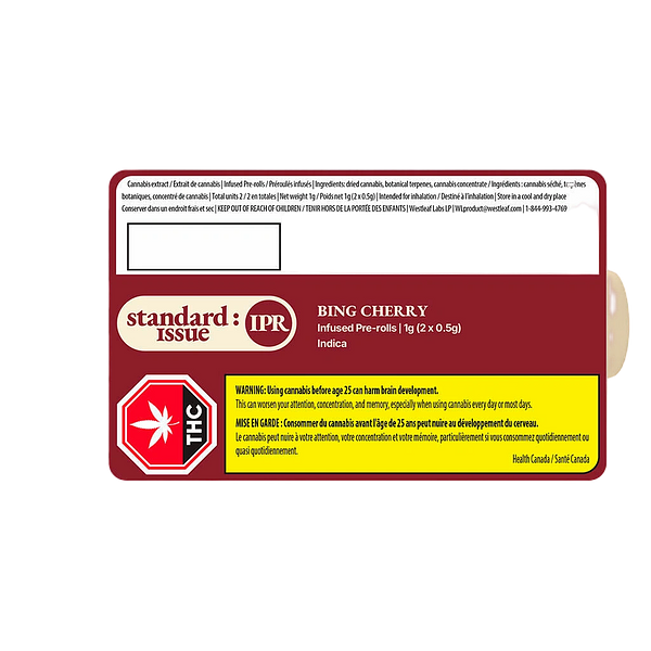 Standard Issue - Bing Cherry Infused Pre Roll