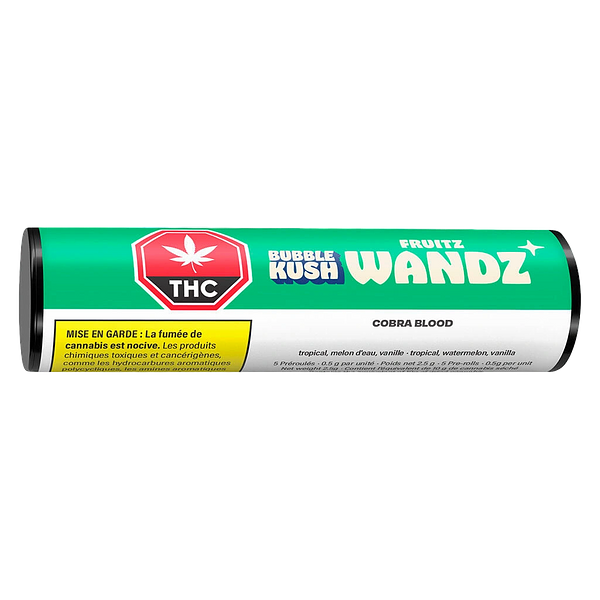 Bubble Kush Wandz* Fruitz - Cobra Blood Infused Pre Roll