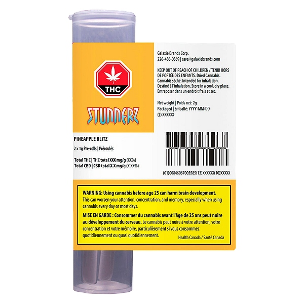 Stunnerz - Pineapple Blitz Pre-Roll