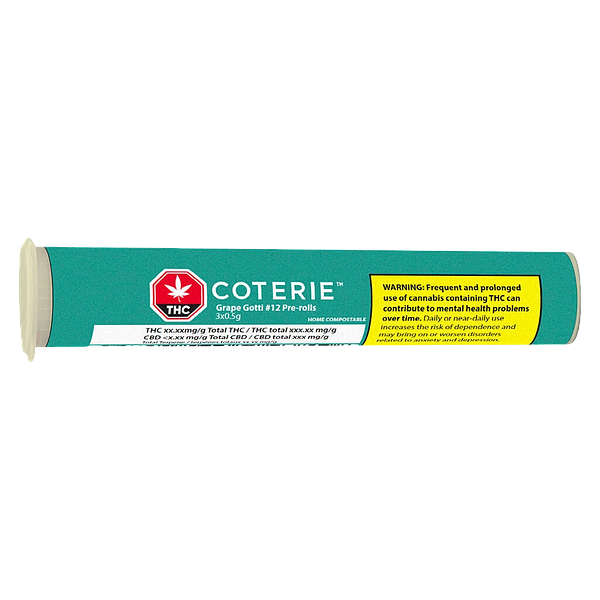 Coterie - Grape Gotti #12 Pre-Roll