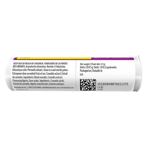 BOXHOT - Diamond Doobies Deluxe - Trifecta Infused Pre-Roll