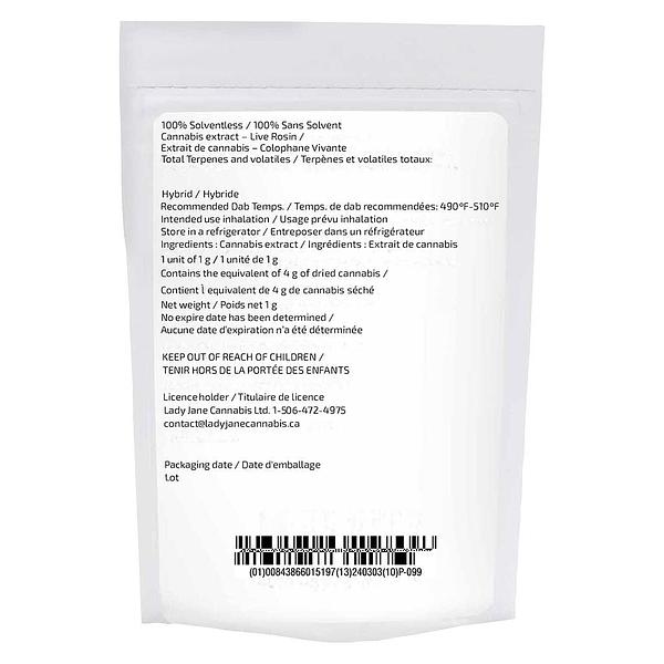 Sauce Rosin Labs - Signature Live Rosin Juicy Drip image 3