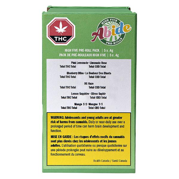 Abide - High Five Pre Roll Pack image 2