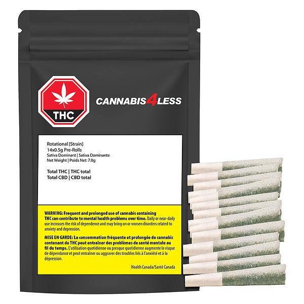 Cannabis 4 Less - Rotating Pre Roll image 4