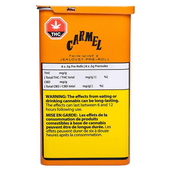 Carmel - Thin Mint x Jealousy Pre-Rolls image 2