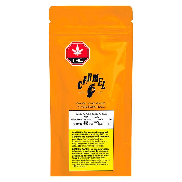 Carmel - Candy Gas Face x Masterpiece Pre-Roll image 2