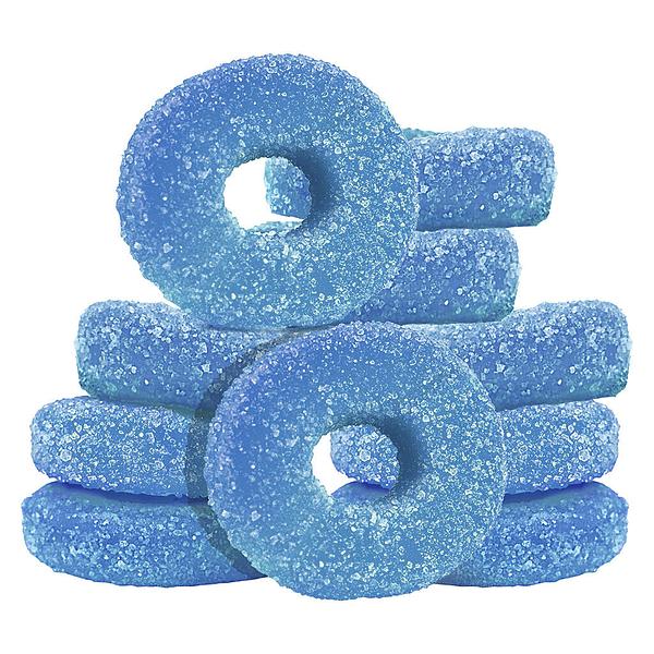 Olli O's - 100 Thc Multipack Blue Raspberry Gummies image 1