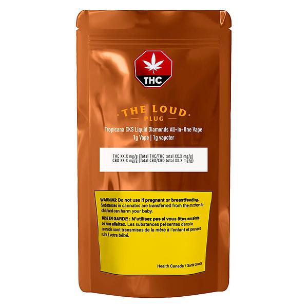 The Loud Plug - Tropicana Cks Liquid Diamonds All In One Vape image 2