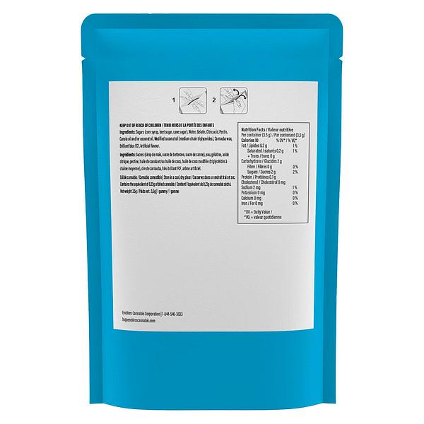 Platinum - Blue Razz Indica Gummy image 3