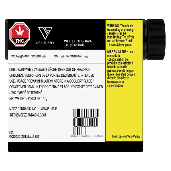 DRK Supply - White Hot Guava Pre-roll image 3