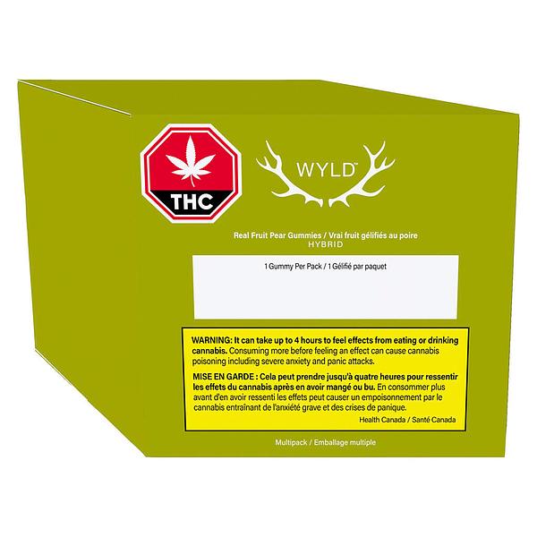 Wyld - Real Fruit Pear Soft Chews 1:1 Thc:Cbg