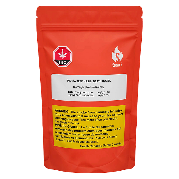 Sizzle - Indica Terp Hash - Death Bubba