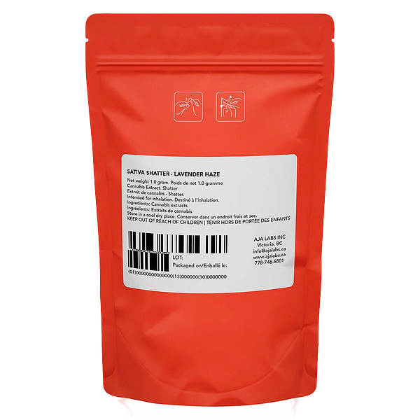 Sizzle - Sativa Shatter - Lavender Haze