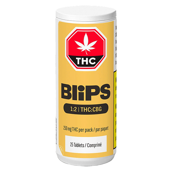 Indiva Blips - 1:2 THC/Cbg Tablets