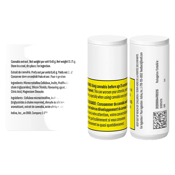 Indiva Blips - 1:2 THC/Cbg Tablets