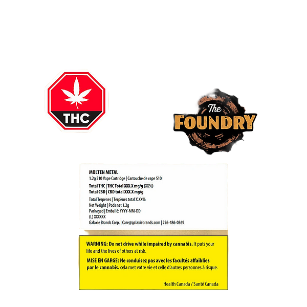 The Foundry - Molten Metal 510 Thread Cartridge